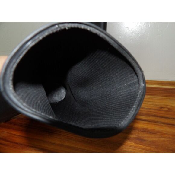 Wonder Nation Unisex Black Slip on Chore Rain Boots | 2 - Picture 2 of 8